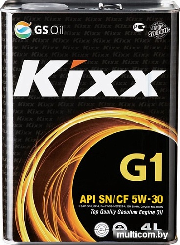 Моторное масло Kixx G1 5W-30 4л