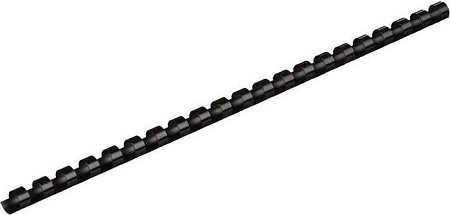 Пластиковая пружина для переплета ProMega Office A4 10 мм 100 шт 255086 (черный)