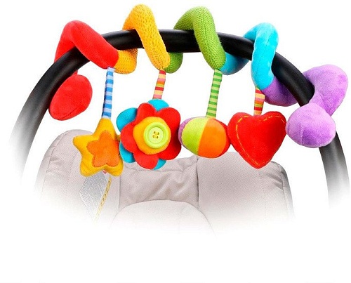 Подвесная игрушка Жирафики Растяжка Радуга 939718