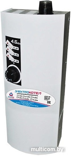 Отопительный котел Электромаш ЭВПМ-4.5 кВТ