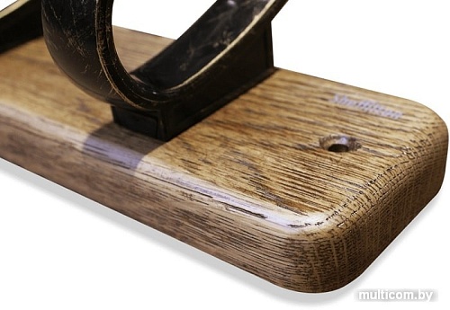 Набор крючков для одежды Sheffilton SHT-WH20 981556 (браш. коричневый/черный золотая патина)