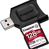 Карта памяти Kingston Canvas React Plus SDXC 128GB (с кардридером)