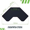 Геймерский стол VMM Game Jetx Dark Red SF-1BRD