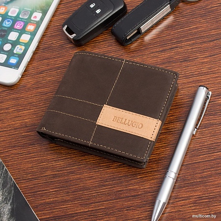Кошелек Bellugio ZM-116R-035 (коричневый)