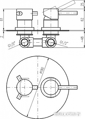 Смеситель Slezak RAV Seina SE986K