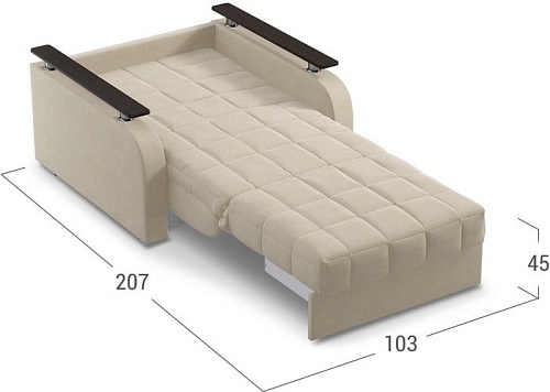 Кресло Moon Trade Карина 044 002419 (бежевый)