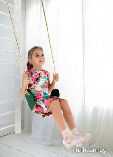 Элемент комплекса Kampfer Гибкие пластиковые качели (зеленый)