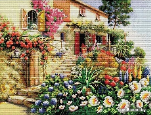 Набор для вышивания Белоснежка Итальянский дворик 4025-14