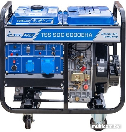 Дизельный генератор ТСС SDG 6000EHA