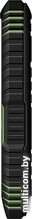 Мобильный телефон BQ-Mobile BQ-2447 Sharky (черный/зеленый)