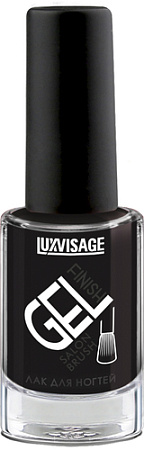 Лак Lux Visage Gel Finish (тон 10 ультрачерный)