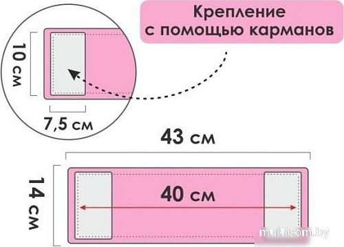 Моп (тряпка) Perfecto Linea 44-432011