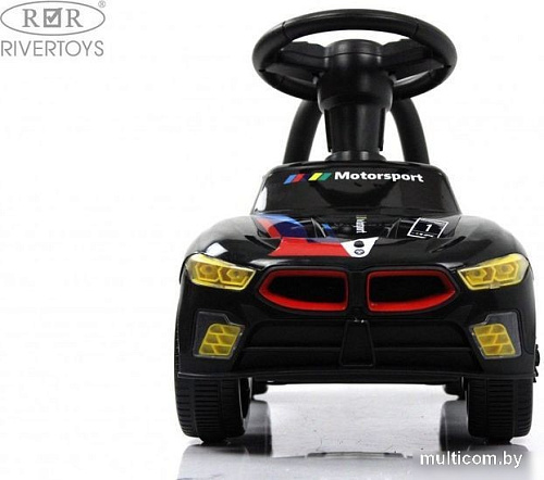 Каталка RiverToys F003FF (черный)