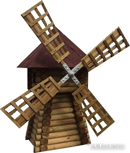 Украшение для сада Массив-Древ Мельница №1 700x700xH1400