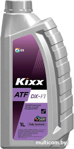 Трансмиссионное масло Kixx ATF DX-VI 1л