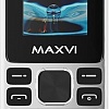 Мобильный телефон Maxvi X12 (серебристый)