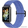 Ремешок Rumi Wick из плетеного нейлона для Huawei Band 7 (синий)