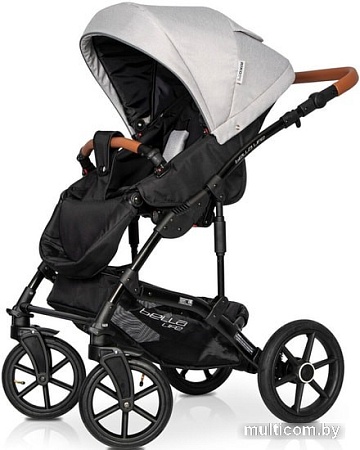 Универсальная коляска Riko Basic Bella Life (3 в 1, 01, grey fox)