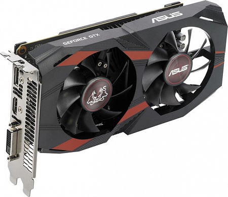 Видеокарта ASUS Cerberus GeForce GTX 1050 Ti OC Edition 4GB GDDR5