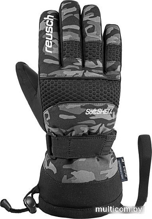 Перчатки Reusch Connor R-Tex Xt Junior 4861218-5570 (р-р 4.5, dark camo/black)