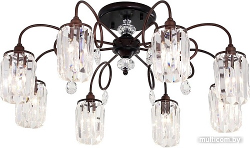 Люстра Citilux Синди CL330183 (коричневый)