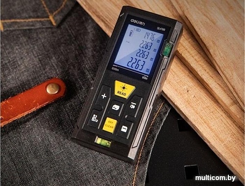 Лазерный дальномер Deli DL4169