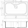 Кухонная мойка Omoikiri Maru 86-EV [4993216]