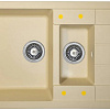 Кухонная мойка Ecoshtein Rechteck 781.5 (шампань)