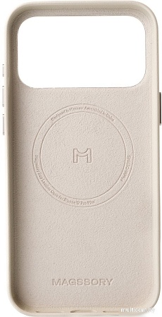 Magssory Eco-Leather Case для iPhone 17 Pro Max Ivory CLT045i