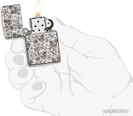 Зажигалка Zippo Skeleton Design 49458-000003