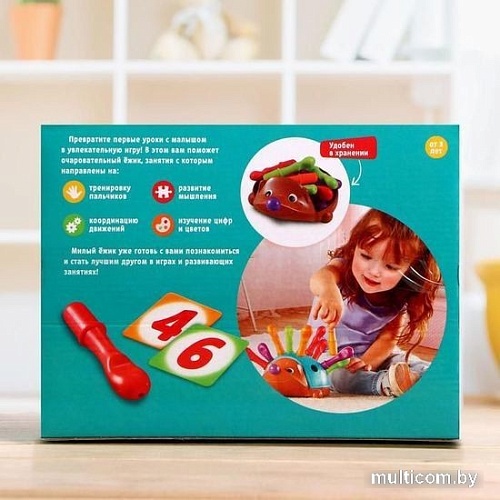 Развивающая игрушка Zabiaka Умный ежик 5037261