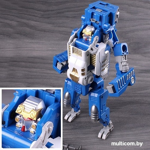 Трансформер Darvish Робот-бластер с мягкими пулями DV-T-2003 (синий)