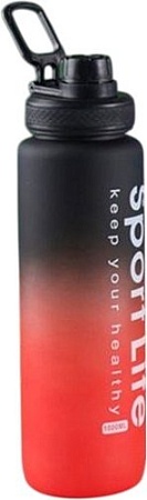 Бутылка для воды Sundays Life (1л, красный)