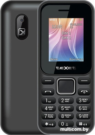 Мобильный телефон TeXet TM-123 (черный)