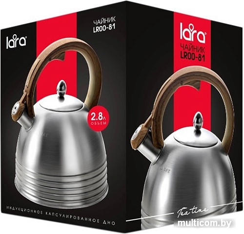 Чайник со свистком Lara LR00-81