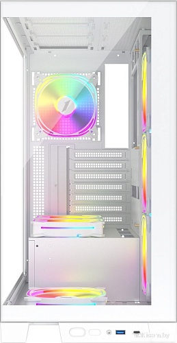 Корпус 1stPlayer Mi8 MI8-WH-3FC7R-W-1FC7-W (белый)