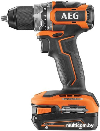 Дрель-шуруповерт AEG Powertools BS 18SBL-202C 4935472277 (с 2-мя АКБ, кейс)