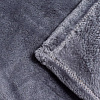 Плед Casa Conforte Royal Flannel 160x220 6155319 (темно-серый)