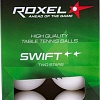 Мяч для настольного тенниса Roxel Swift (белый, 2 звезды, 6 шт.)