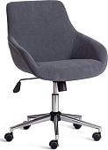 Офисное кресло TetChair Dublin хром/вельвет (графит)