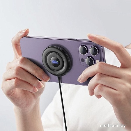 Беспроводное зарядное Hoco CW61 (черный)