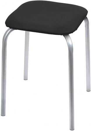 Табурет Nika Классика 3 ТК03/Ч (черный)