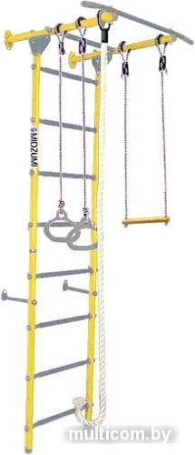 Детский спортивный комплекс Midzumi Karui Kabe (лимонный пай)