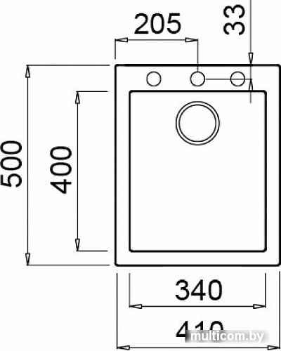 Кухонная мойка Elleci Quadra 100 Espresso 78