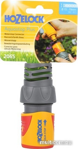 Коннектор Hozelock Aquastop Plus 2065