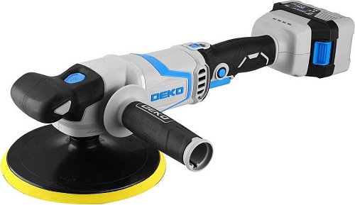Полировальная машина Deko KDCP20 PRO 081-1028 (с 1-им АКБ)