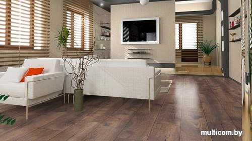 Ламинированный пол Kronotex Amazone Дуб темный Петерсон [D4766]