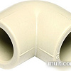 Фитинг Wavin Ekoplastik Угольник ПП 50х90° SKO05090RCT