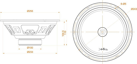 Коаксиальная АС DL Audio Barracuda 250
