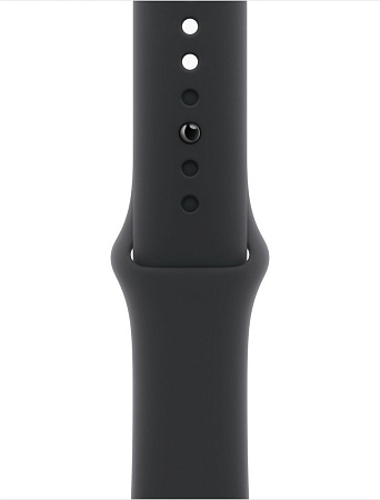 Умные часы Apple Watch Series 10 42 мм (алюминиевый корпус, черный/черный, спортивный силиконовый ремешок M/L)